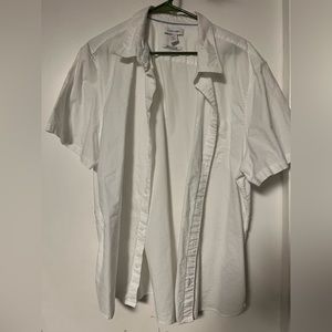 Brand new Calvin Klein white polo shirt xxL in men